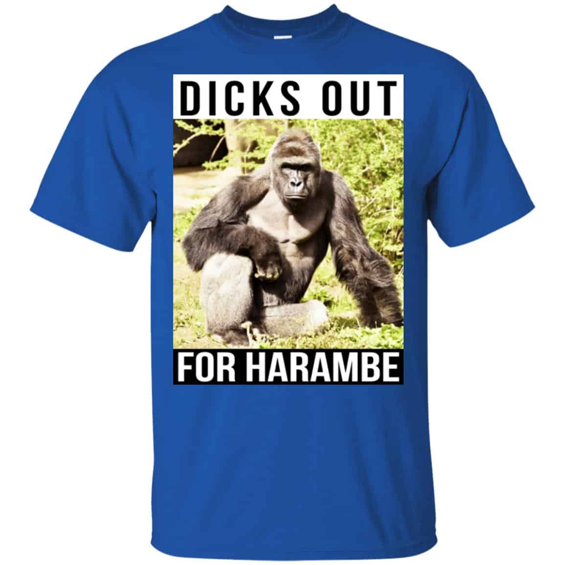 Dicks Out For Harambe Shirt, Hoodie, Tank