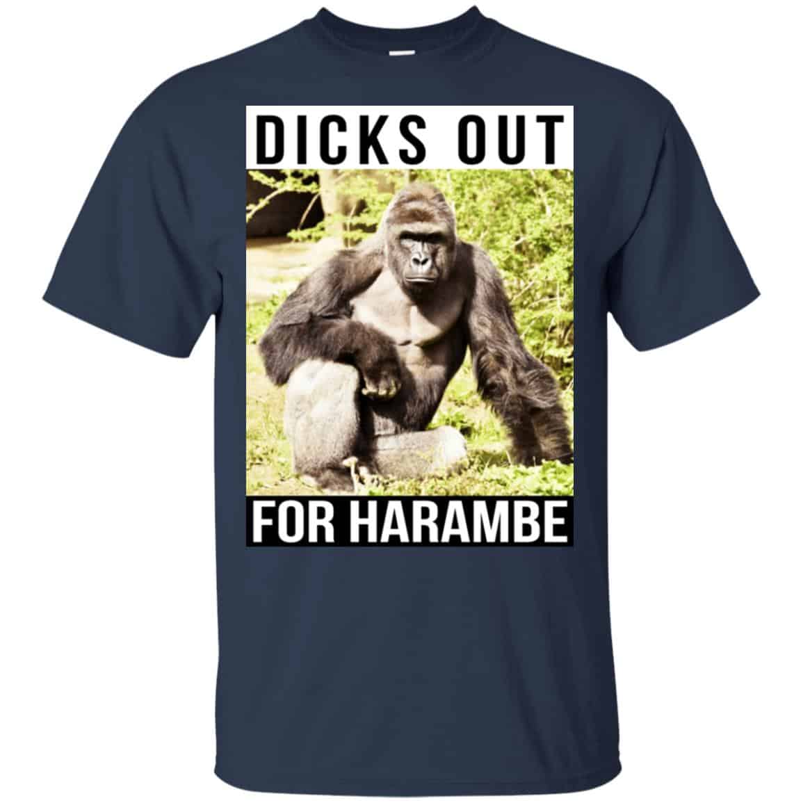 Dicks Out For Harambe Shirt, Hoodie, Tank