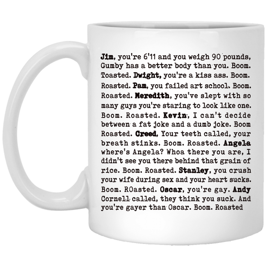 
	The Office Boom Roasted – Boom Roasted Legendary Michael’S Roasting Mug