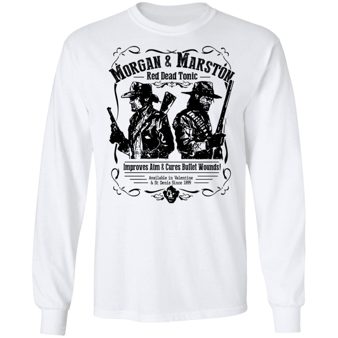 Morgan & Marston Red Dead Tonic Shirt, Hoodie, Tank