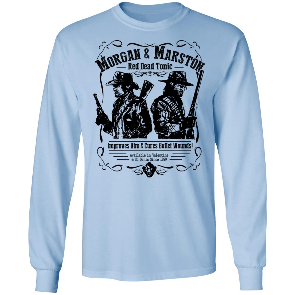 Morgan & Marston Red Dead Tonic Shirt, Hoodie, Tank