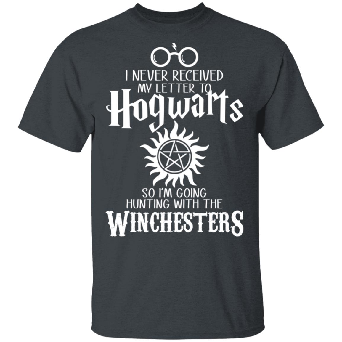 I Never Received My Letter To Hogwarts I’m Going Hunting With The Winchesters Shirt, Hoodie, Tank