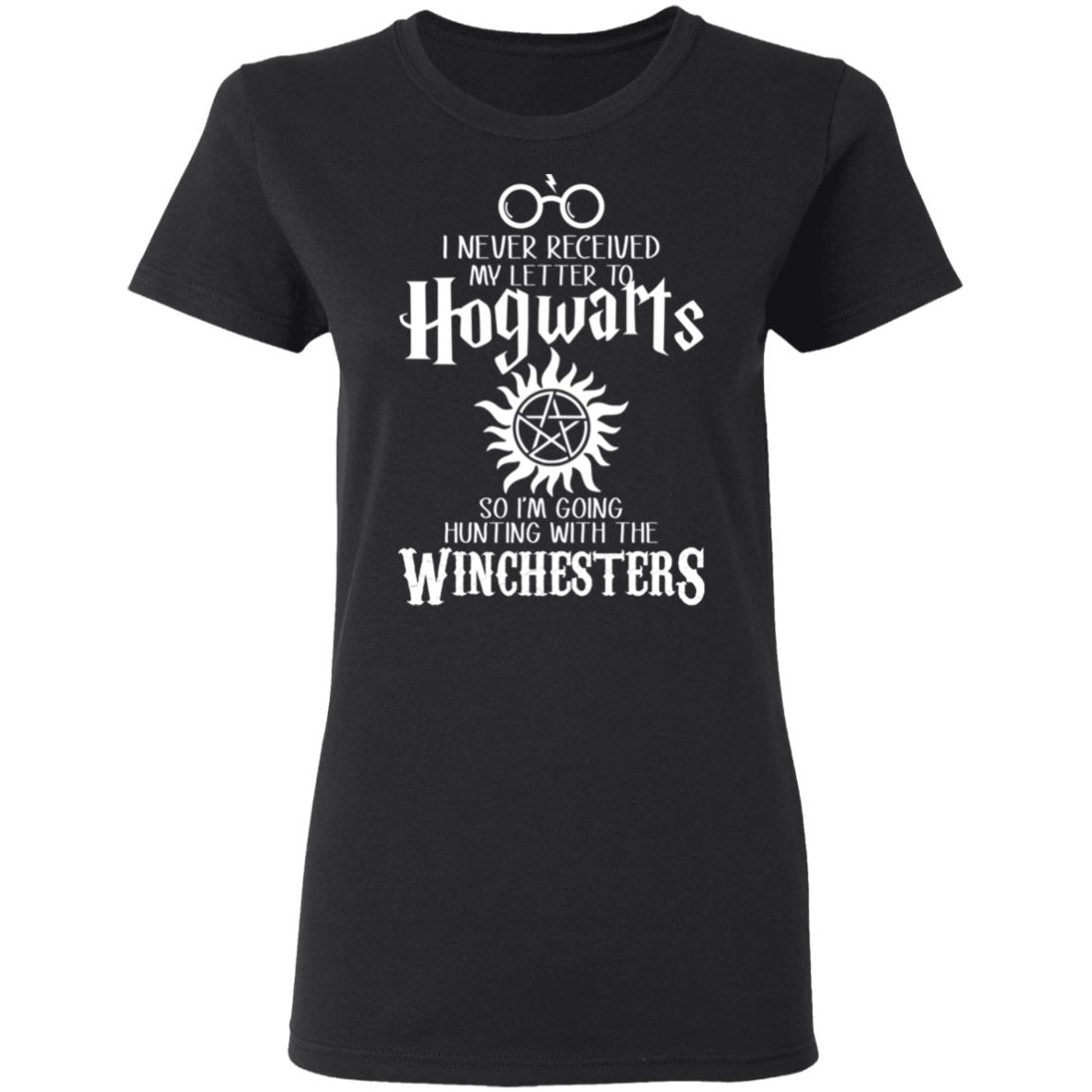 
	I Never Received My Letter To Hogwarts I’m Going Hunting With The Winchesters Shirt, Hoodie, Tank