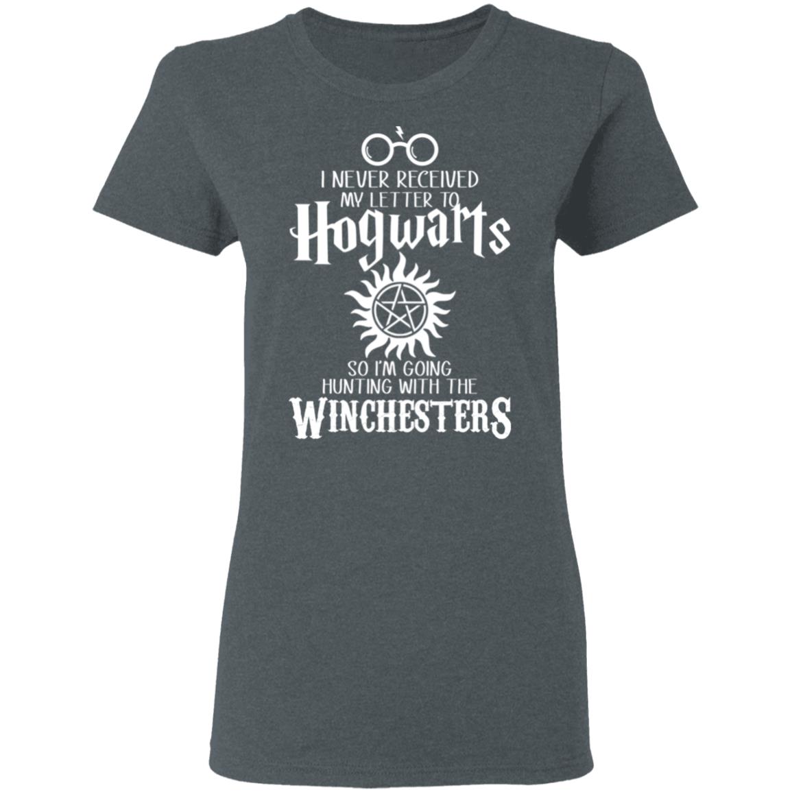 I Never Received My Letter To Hogwarts I’m Going Hunting With The Winchesters Shirt, Hoodie, Tank