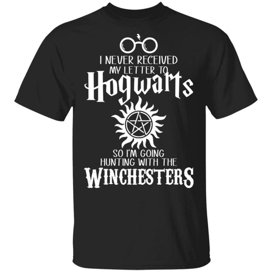 I Never Received My Letter To Hogwarts I’m Going Hunting With The Winchesters Shirt, Hoodie, Tank