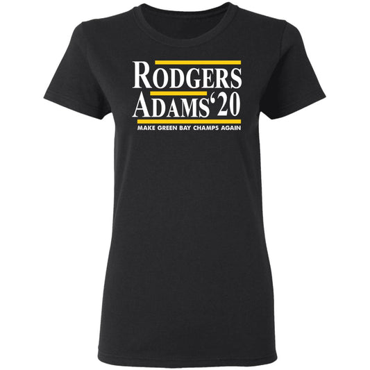 
	Rodgers Adam’s 2020 Make Green Bay Champs Again Shirt, Hoodie, Tank