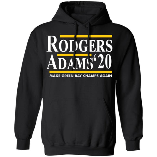 Rodgers Adam’s 2020 Make Green Bay Champs Again Shirt, Hoodie, Tank