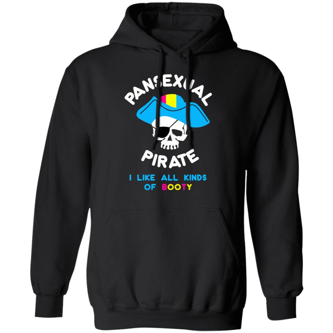Pansexual Pirate I Like All Kinds Of Booty Shirt, Hoodie, Tank