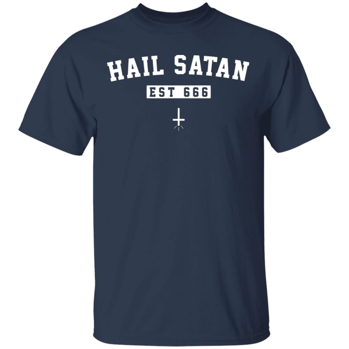 Hail Satan Est 666 Shirt, Hoodie, Tank