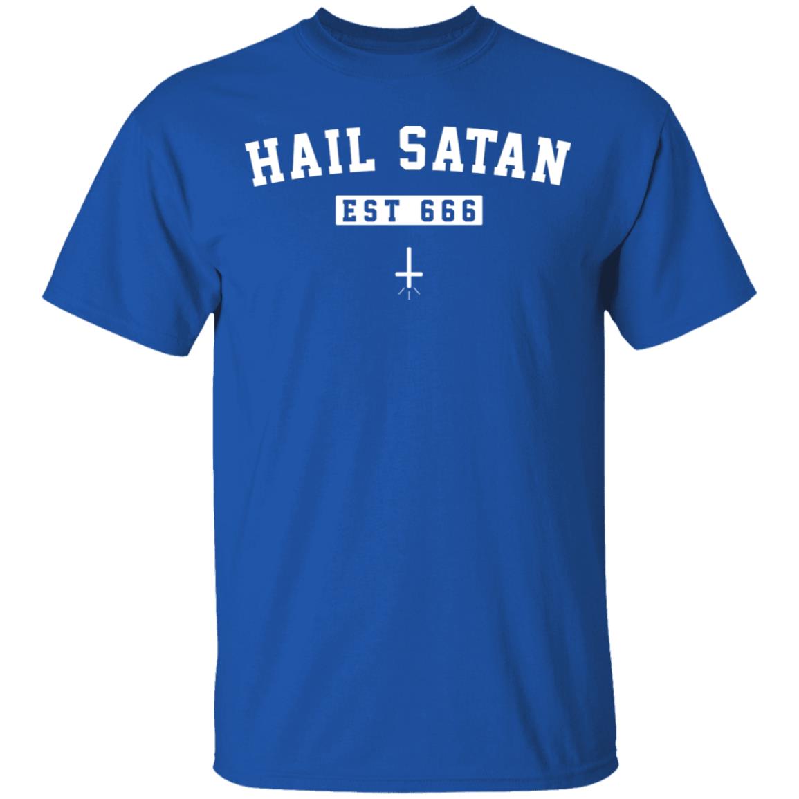Hail Satan Est 666 Shirt, Hoodie, Tank