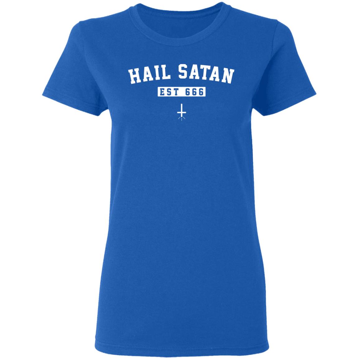 Hail Satan Est 666 Shirt, Hoodie, Tank