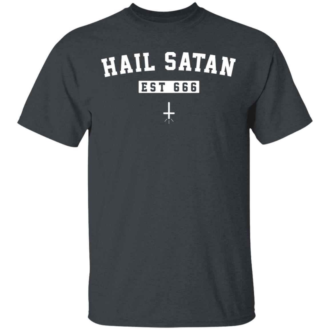 Hail Satan Est 666 Shirt, Hoodie, Tank
