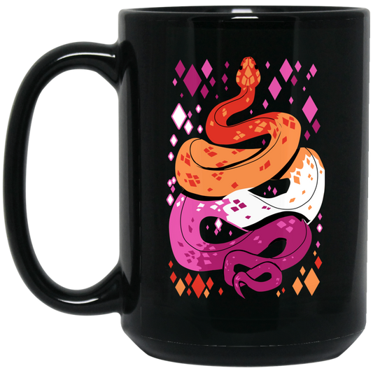 
	Pride Snakes Lesbian Mug