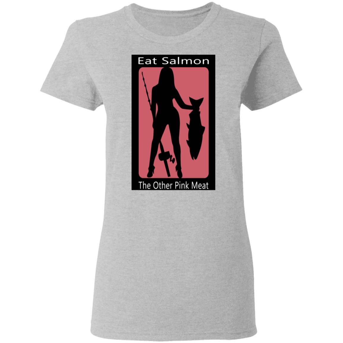 Eat Salmon The Other Pink Meat Shirt, Hoodie, Tank
