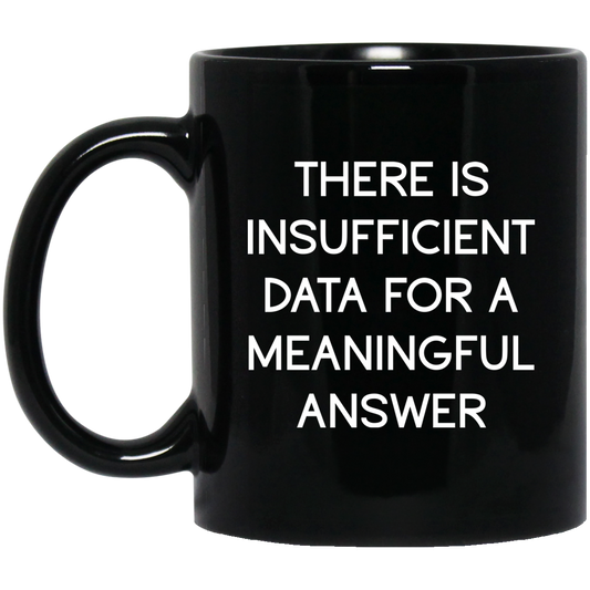 
	There Is Insufficient Data For A Meaningful Answer Mug