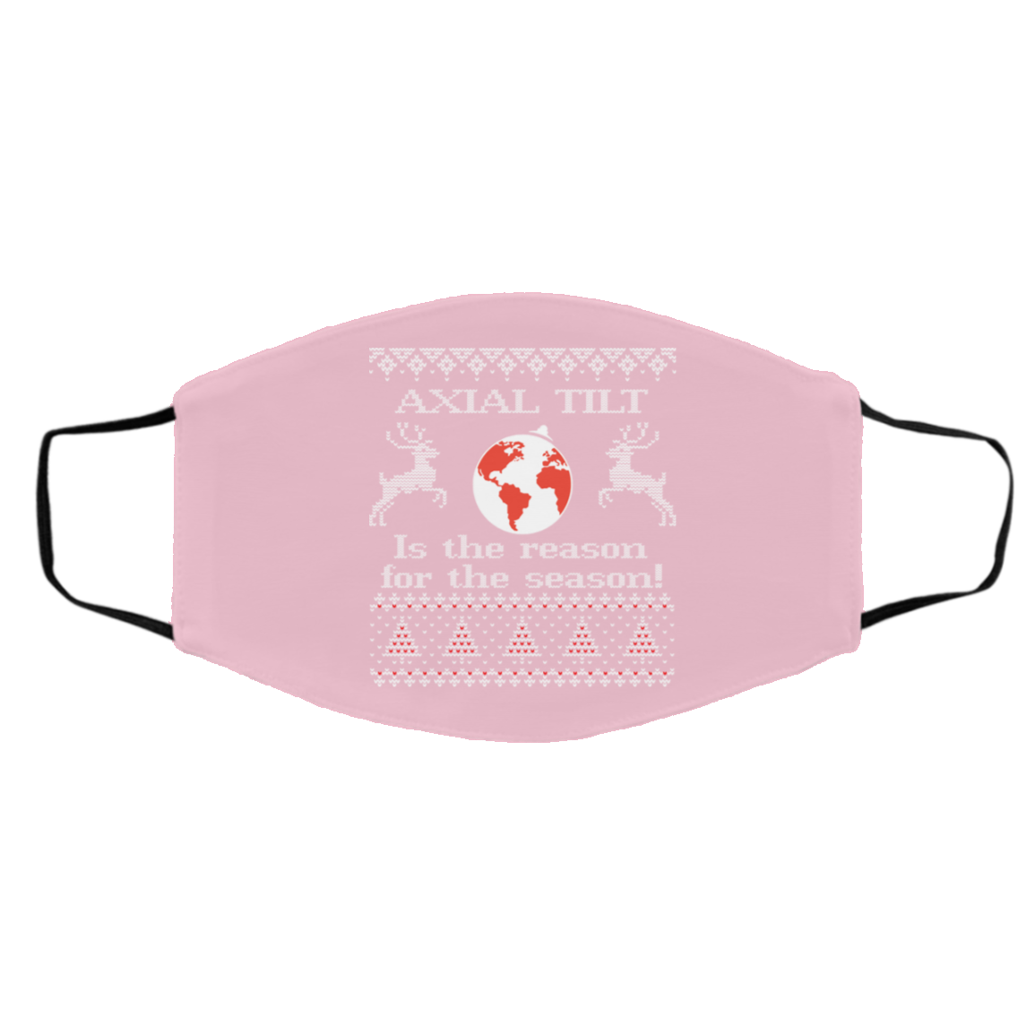 Axial Tilt Is The Reason For The Season Face Mask