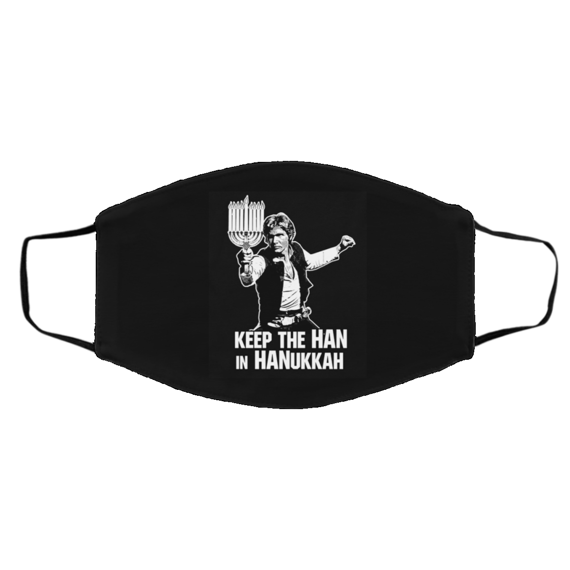 Keep The Han In Hanukkah Face Mask