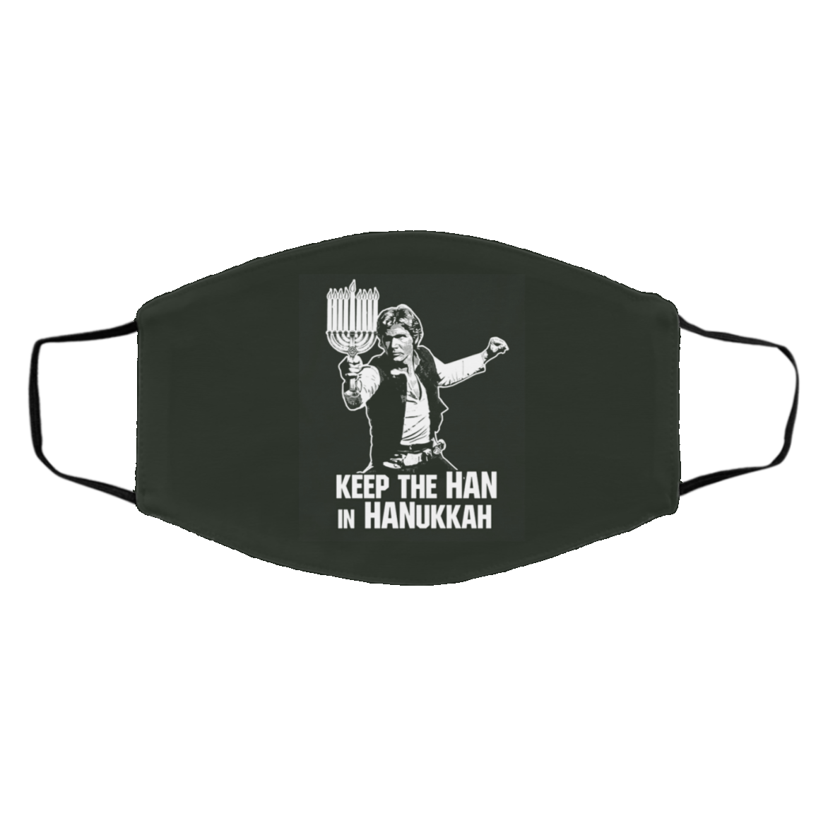 Keep The Han In Hanukkah Face Mask