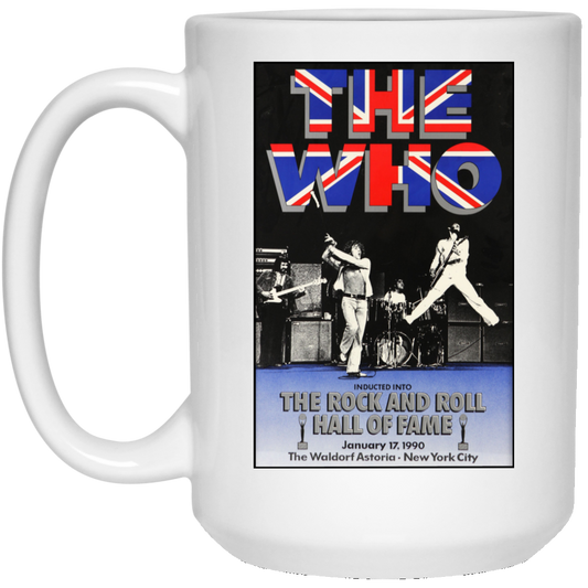 The Who The Rock And Roll Hall Of Fame Mug
