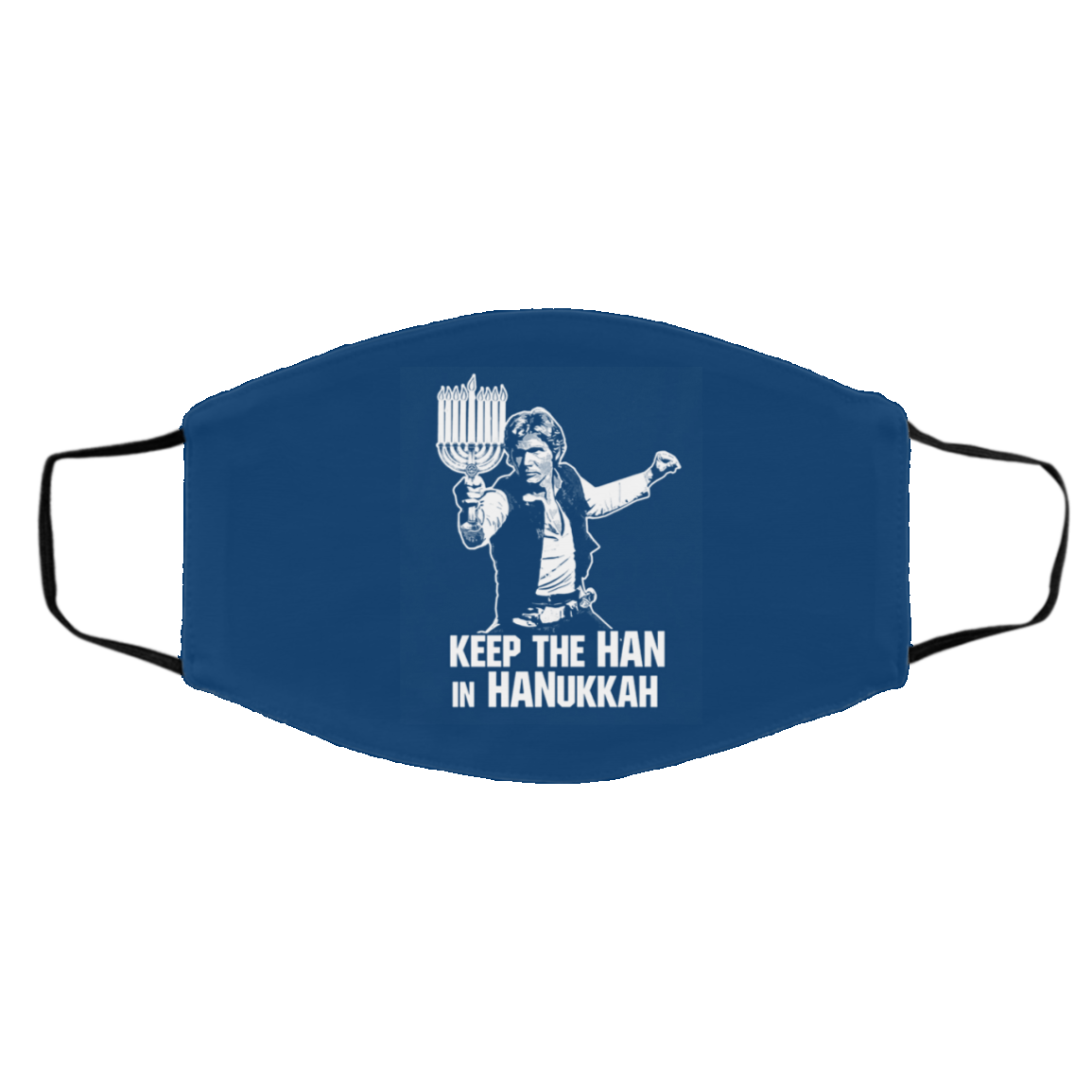 Keep The Han In Hanukkah Face Mask