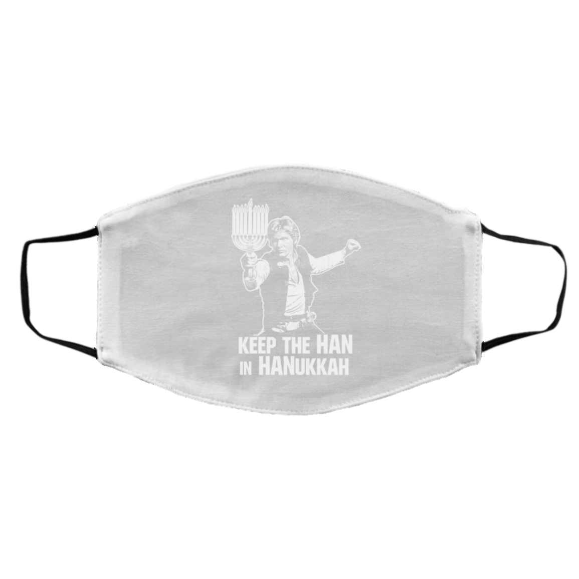 Keep The Han In Hanukkah Face Mask