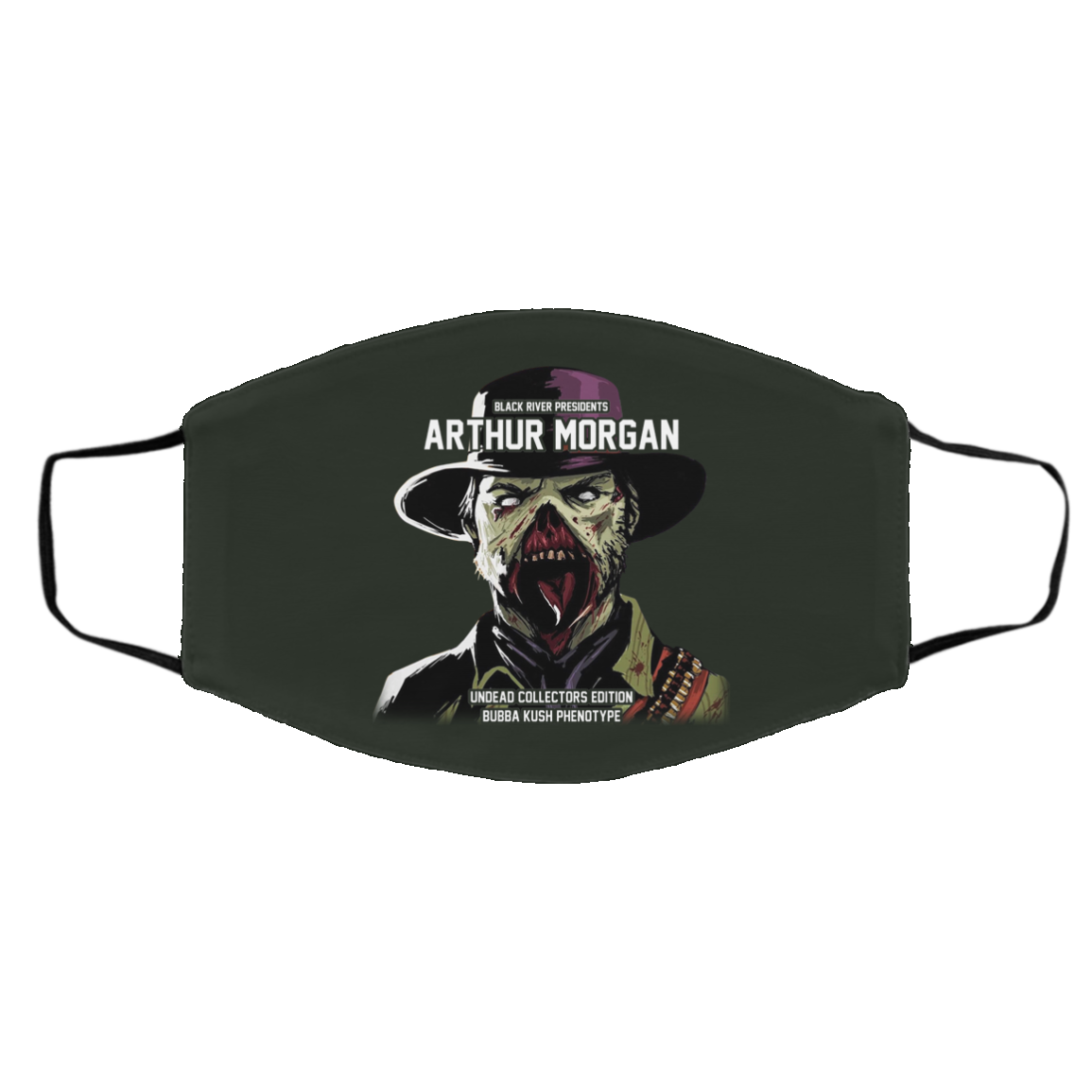 Black River Presidents Arthur Morgan Undead Collectors Edition Face Mask
