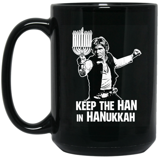 
	Keep The Han In Hanukkah Mug