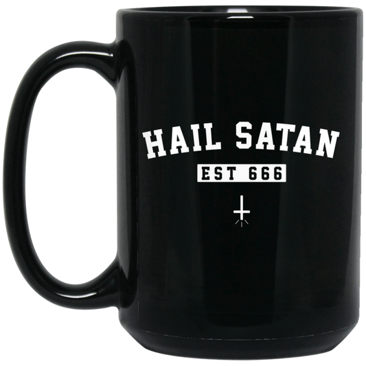 
	Hail Satan Est 666 Mug