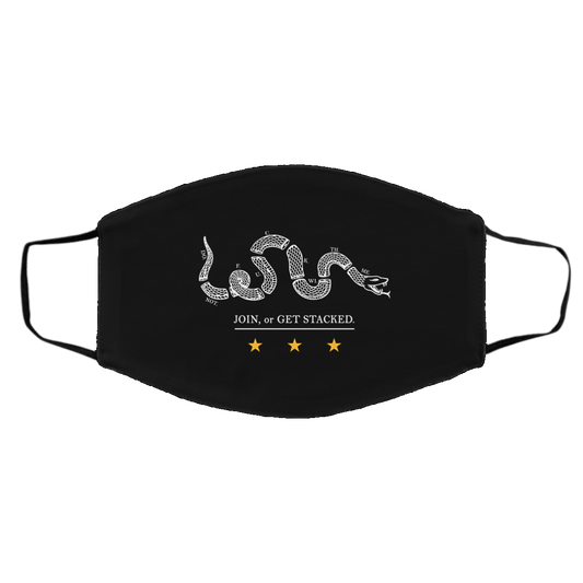 Join Or Get Stacked Face Mask