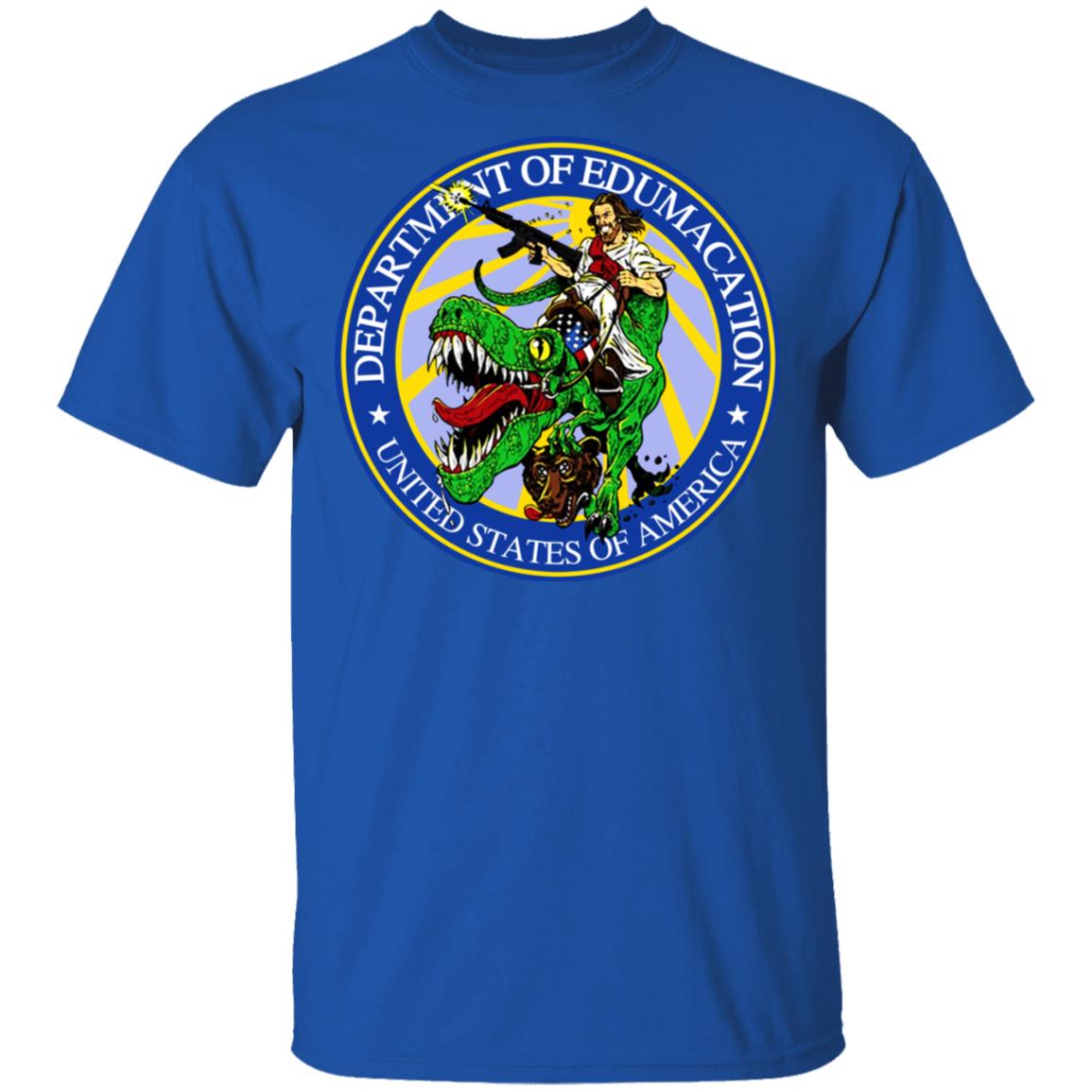 Department Of Edumacation United States Of America T-Rex Jesus Shirt, Hoodie, Tank