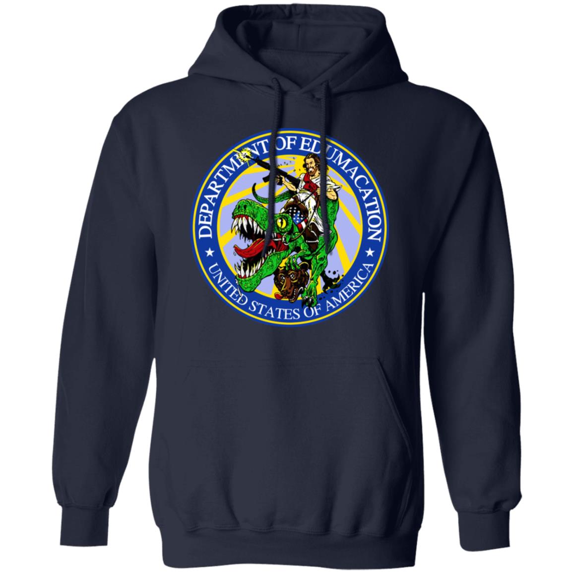 Department Of Edumacation United States Of America T-Rex Jesus Shirt, Hoodie, Tank