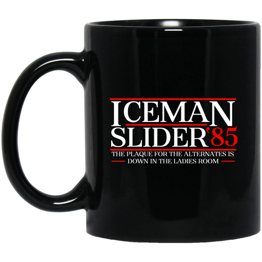 
	Danger Zone Iceman Slider 85′ The Plaque For The Alternates Is Down In The Ladies Room Mug