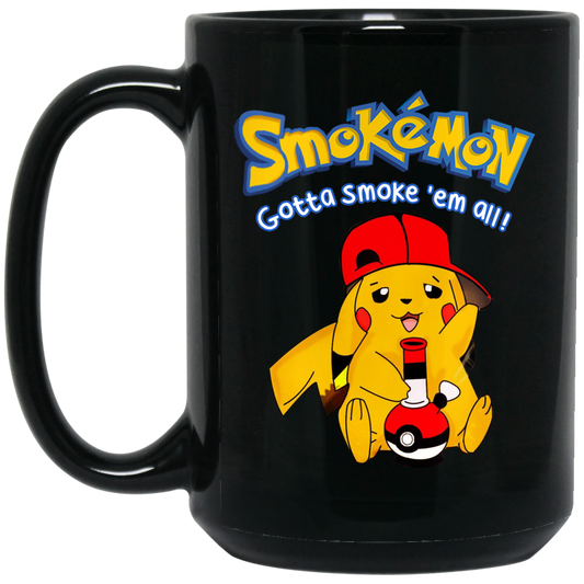 Smokemon Gotta Smoke ‘Em All Mug