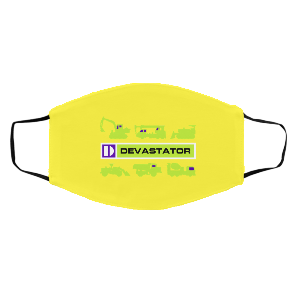 Devastator Transformers Face Mask