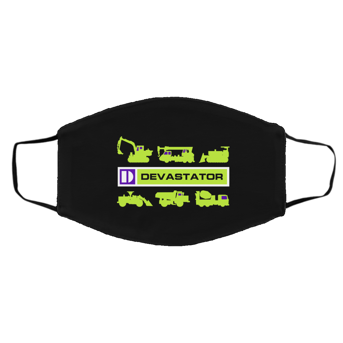 Devastator Transformers Face Mask