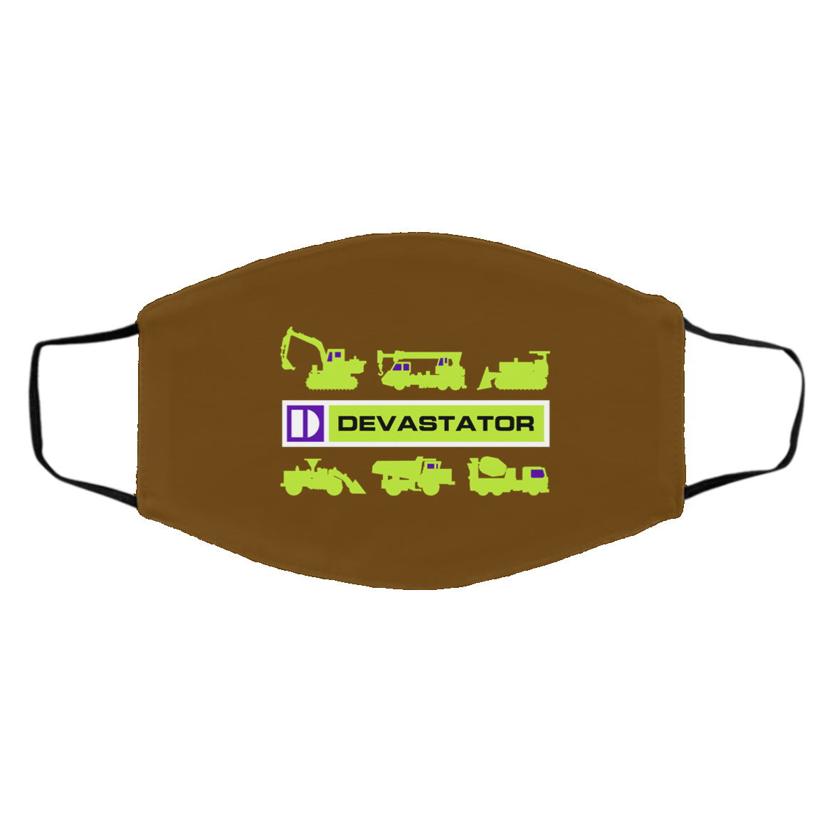 Devastator Transformers Face Mask