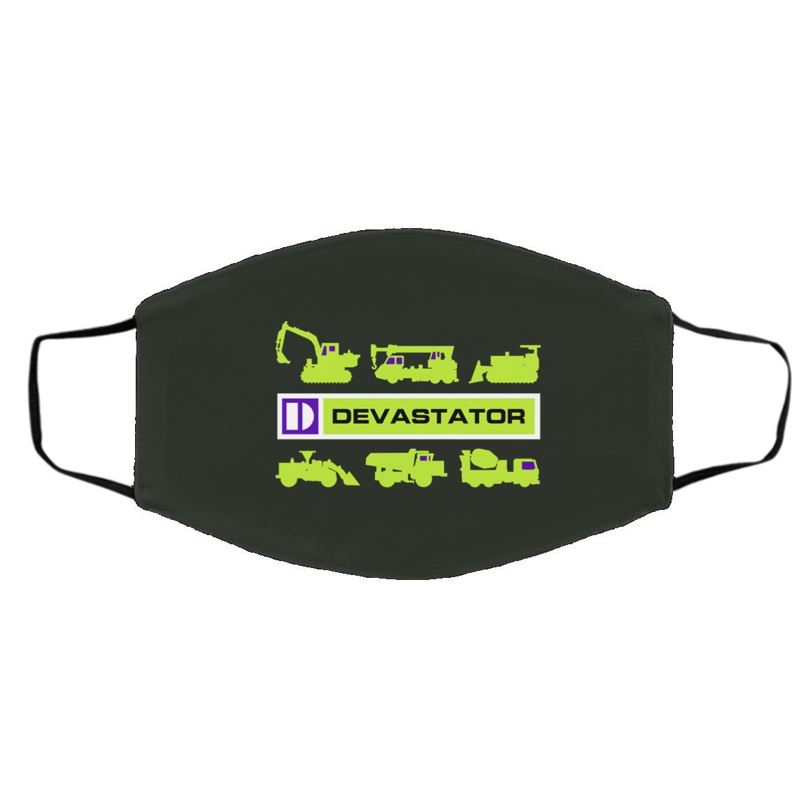 Devastator Transformers Face Mask