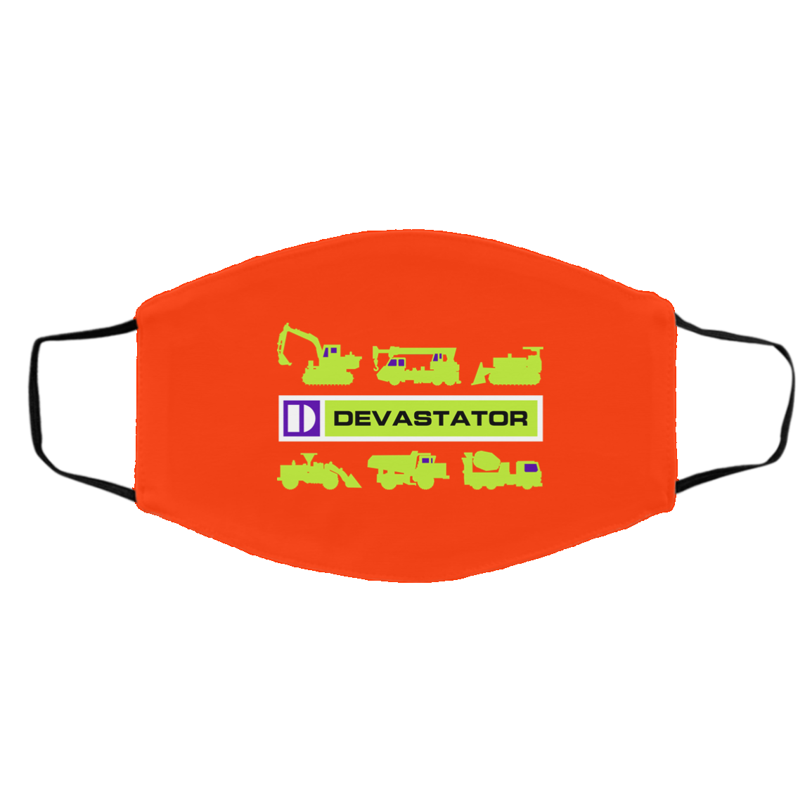 Devastator Transformers Face Mask