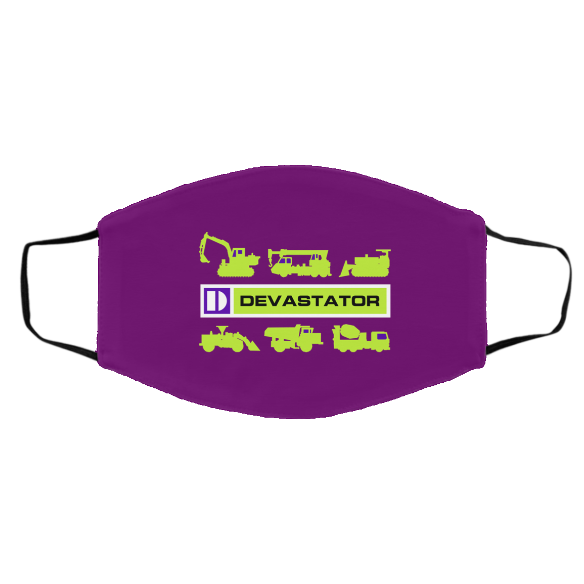 Devastator Transformers Face Mask