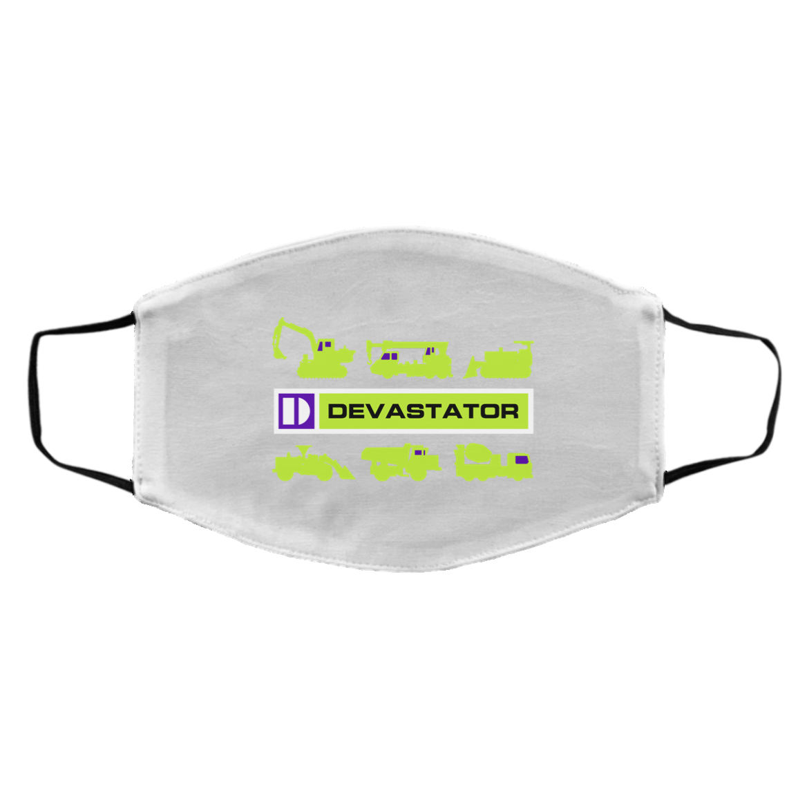 Devastator Transformers Face Mask