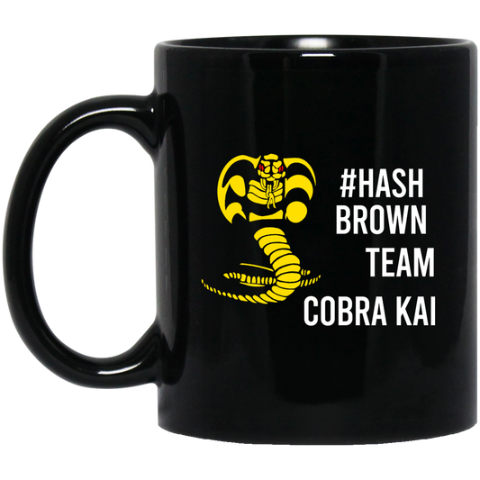 
	#Hash Brown Team Cobra Kai Mug
