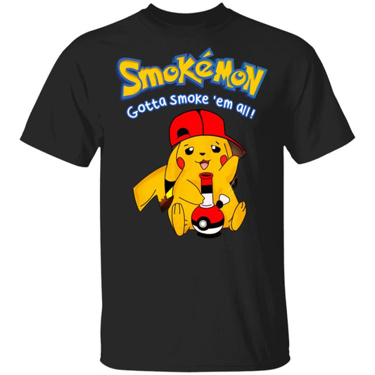 Smokemon Gotta Smoke ‘Em All Shirt, Hoodie, Tank
