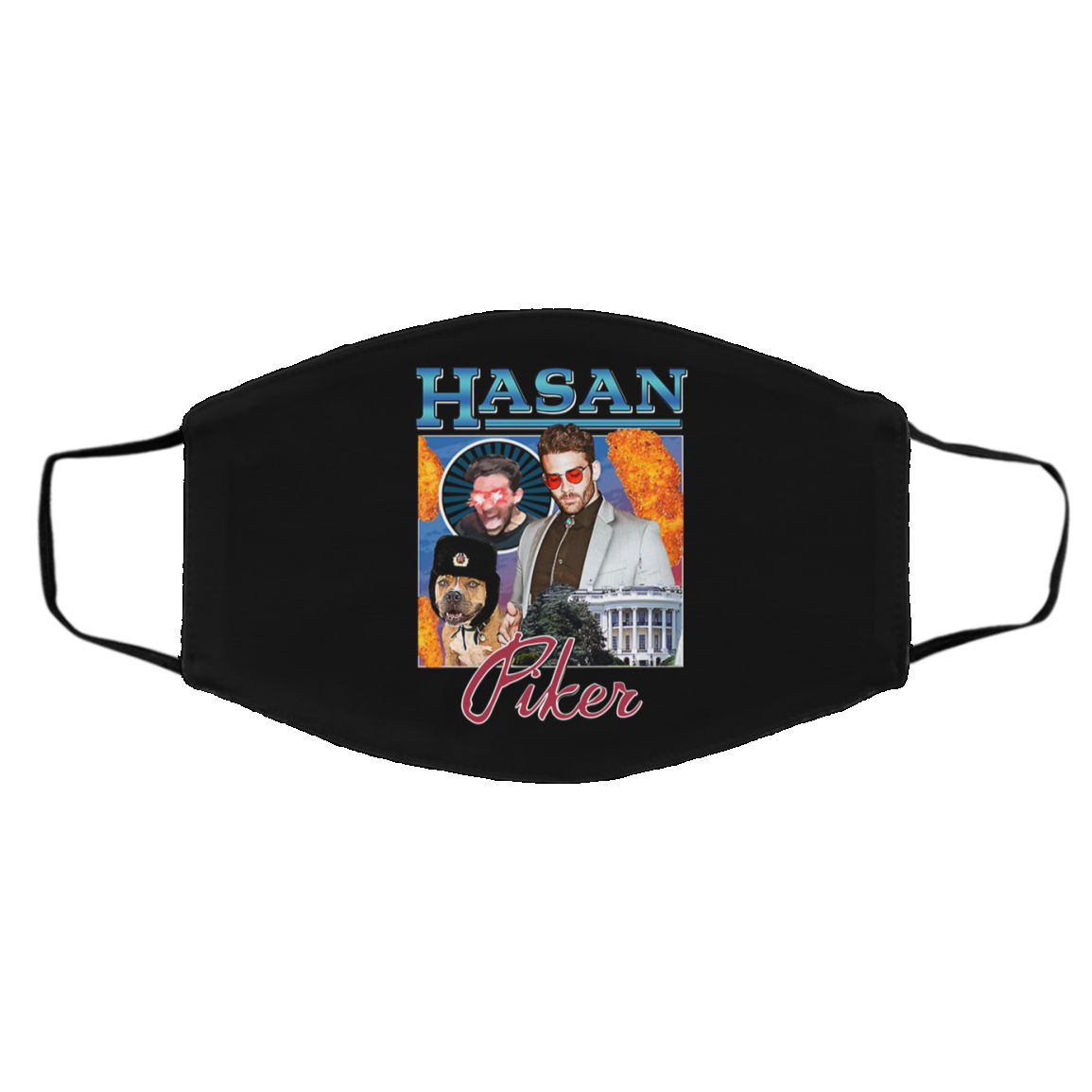 Hasan Piker Merch Face Mask