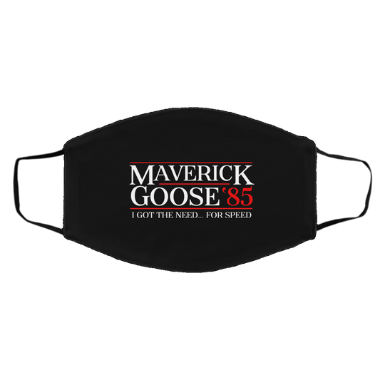 Danger Zone Maverick Goose 85′ I Got The Need … For Speed Face Mask