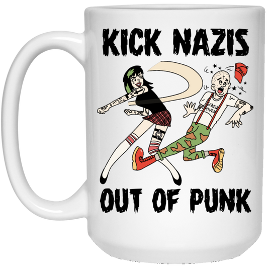 
	Kick Nazis Out Of Punk Mug
