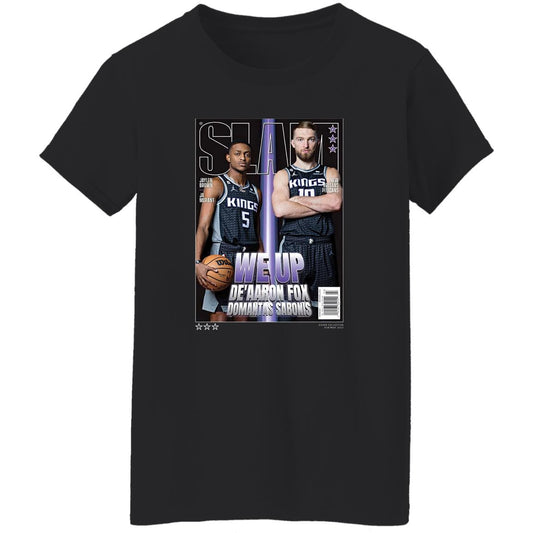 
	We Up De’AAron Fox Domantas Sabonis Slam Shirt, Hoodie, Tank