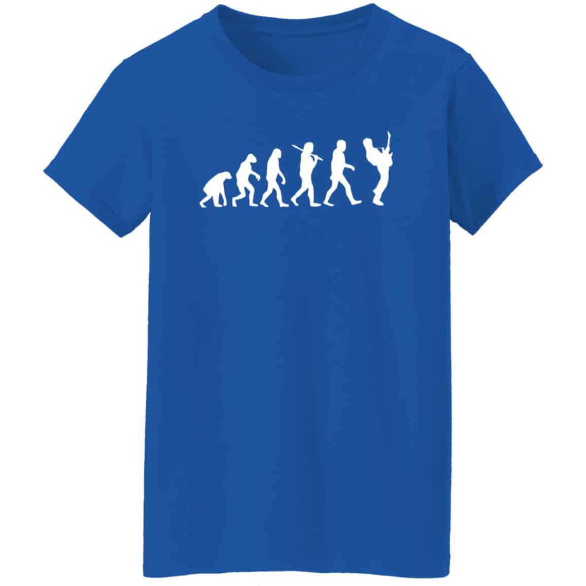 Evolution Of A Guitarist Shirt