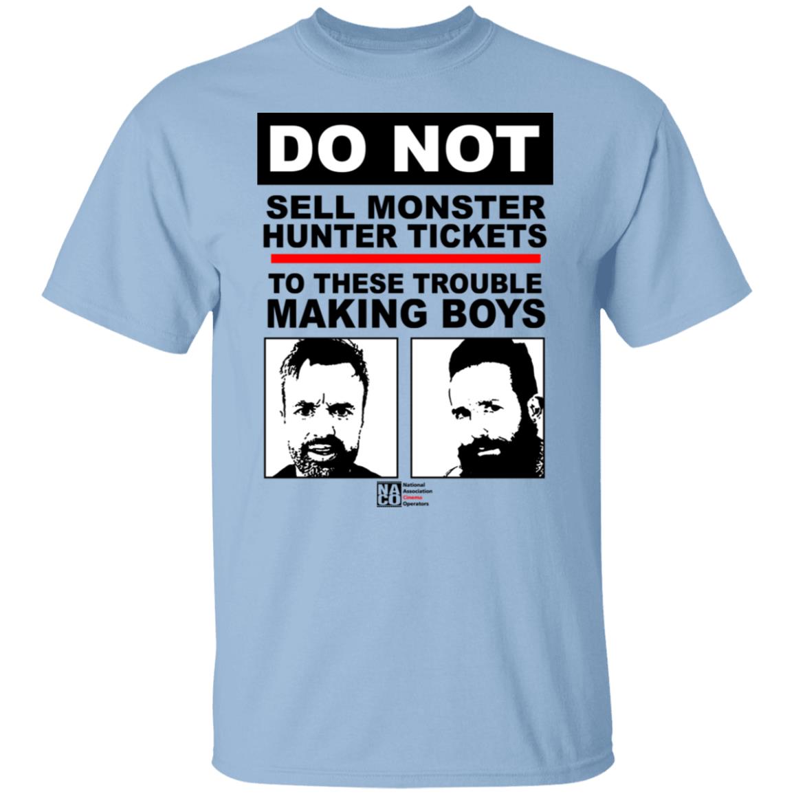 
	Do Not Sell Monster Hunter Tickets To These Trouble Making Boys Shirt, Hoodie, Tank