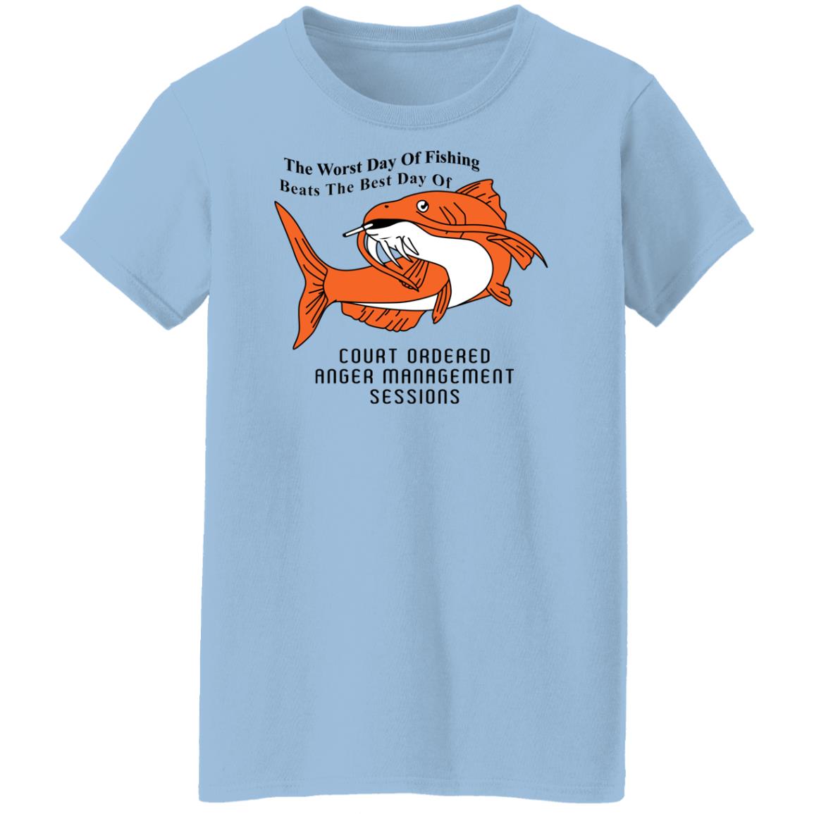 
	The Worst Day Of Fishing Beats The Best Day Of Court Ordered Anger Management Sessions Shirt, Hoodie, Tank