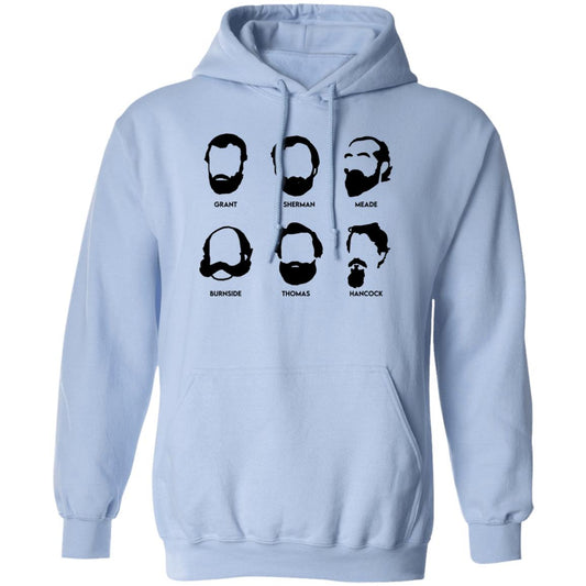 Beards And Generals Union Grant Sherman Meade Burnside Thomas Hancock Shirt, Hoodie, Tank